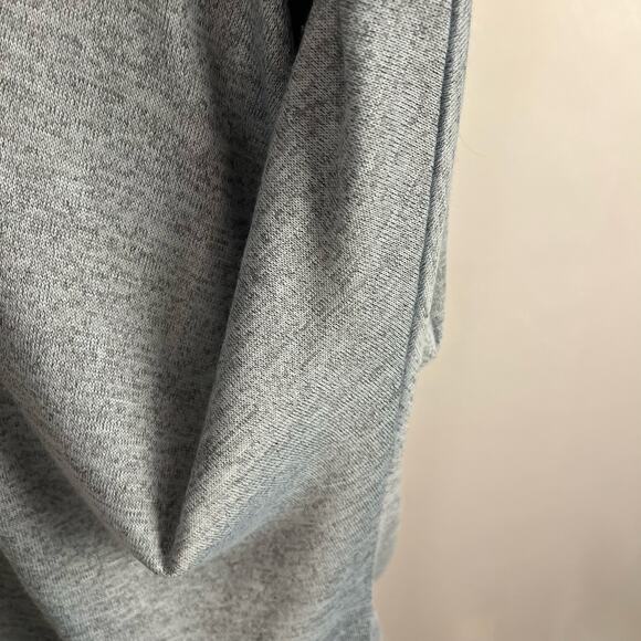 ONE WORLD | Gray/Blue Rhinestone Polar Bear Comfy Sweatshirt | Women's Large - Picture 5 of 9